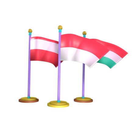 Flags  3D Icon