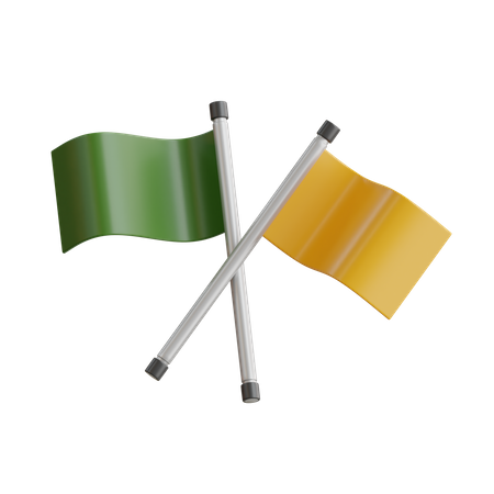 Flags 3D Icon