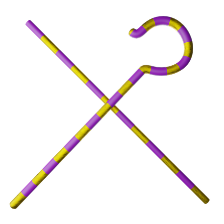 Flail Crook  3D Icon