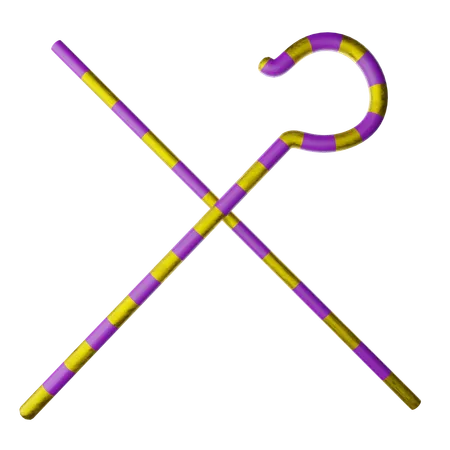 Flail Crook  3D Icon