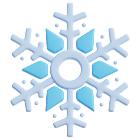 Flake  3D Icon