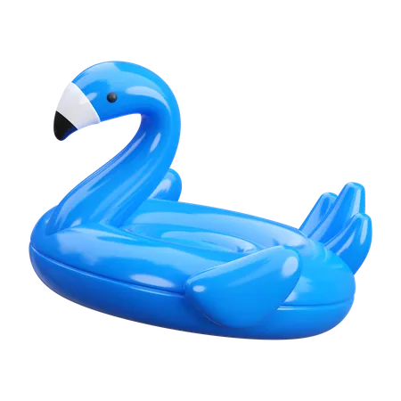 Bouée de natation flamant rose  3D Icon