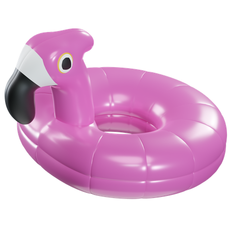 Flotteur flamant rose  3D Icon