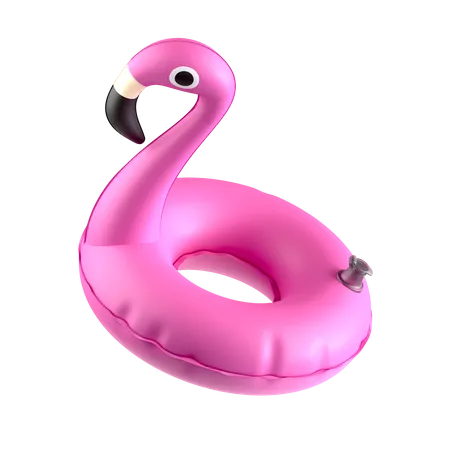 Flamant gonflable  3D Icon