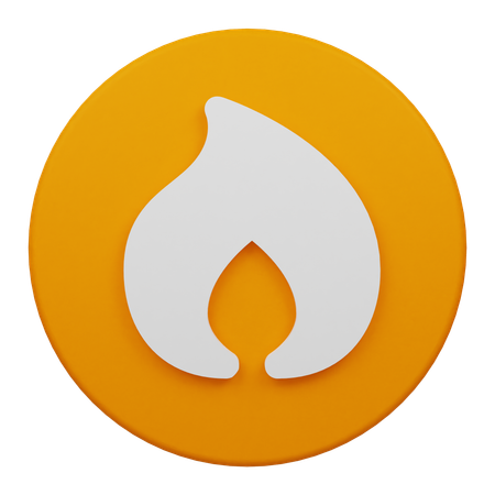 Flame  3D Icon