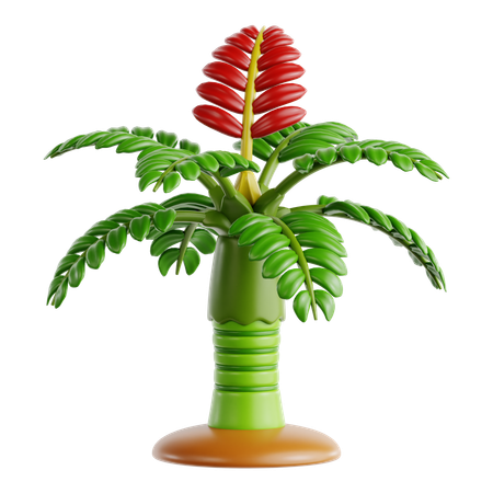 Flame Thrower Palm  3D Icon