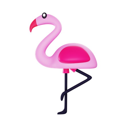 Flaminggo  3D Icon