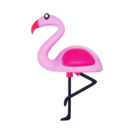 Flaminggo  3D Icon