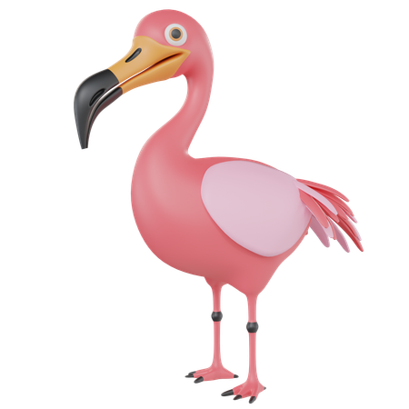 Flamingo  3D Icon