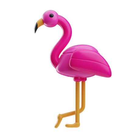 Flamingo  3D Icon