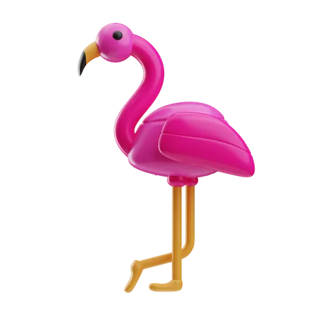 Flamingo  3D Icon