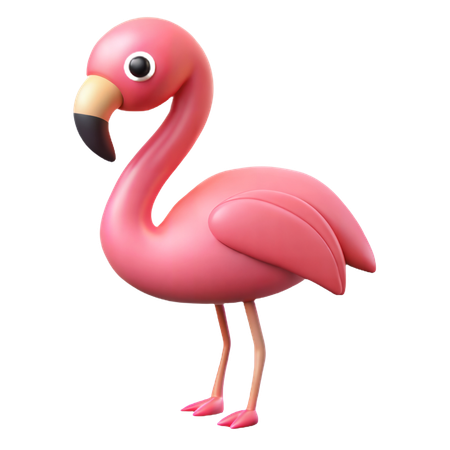 Flamingo  3D Icon