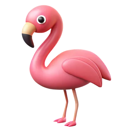 Flamingo  3D Icon