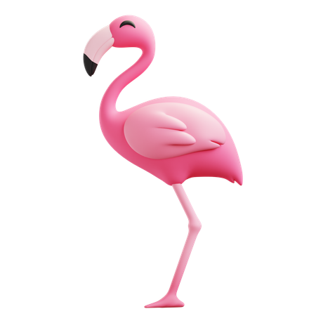 Flamingo  3D Icon