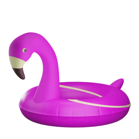 Bóia flamingo  3D Illustration