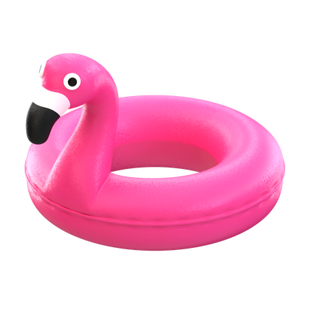 Flamingo Buoy  3D Icon