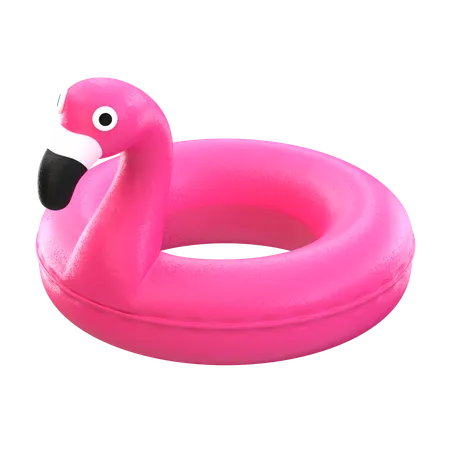 Flamingo Buoy  3D Icon