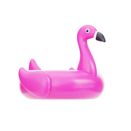 Flutuador flamingo  3D Icon