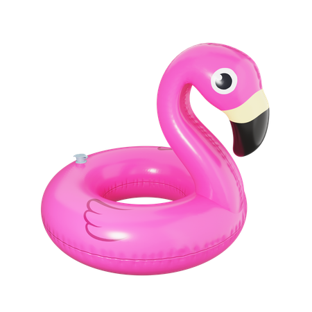 Flutuador flamingo  3D Icon