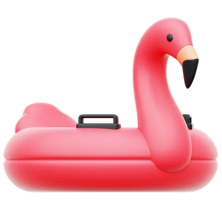 Flamingo Lifebuoy  3D Icon
