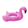 flamingo pool float symbol