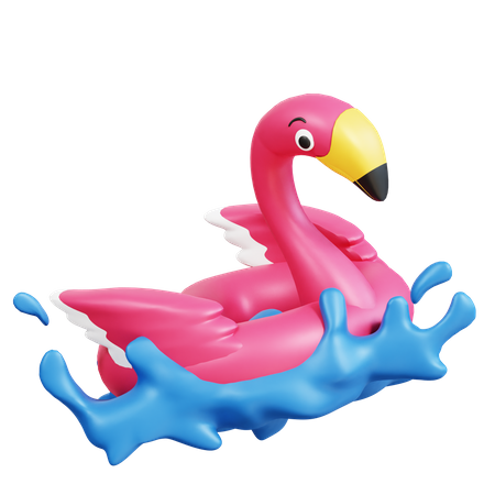 Flamingo Ring  3D Icon