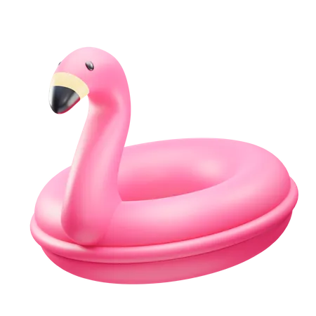 Flamingo-Ring  3D Icon