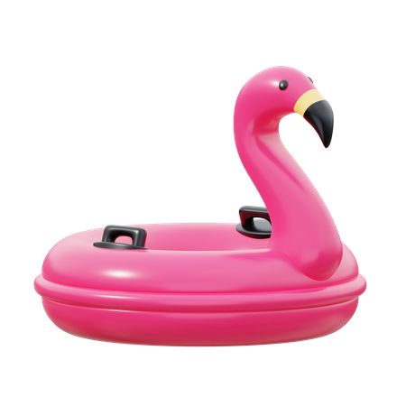 Flamingo Ring  3D Icon