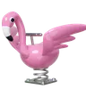 Flamingo spring rider