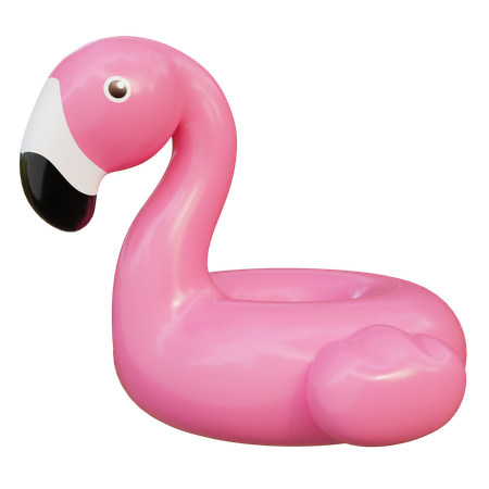Tubo flamingo  3D Icon