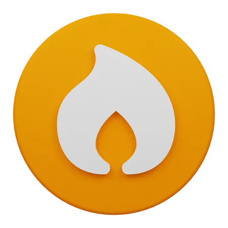 Flamme  3D Icon