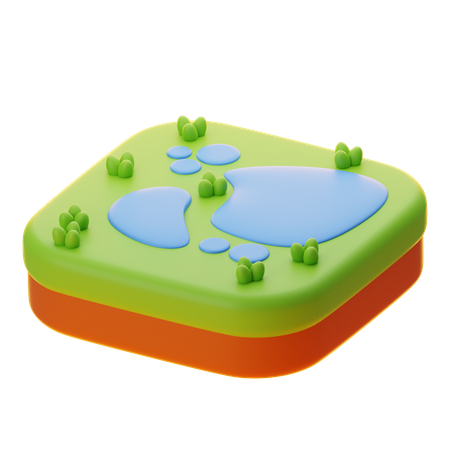 Flaque  3D Icon