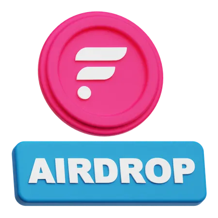 플레어 에어드랍  3D Icon