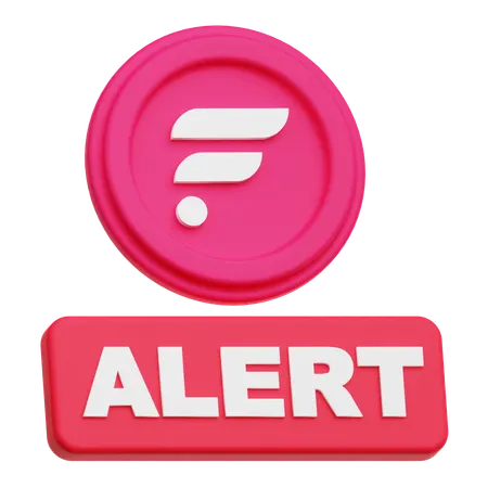 Flare Alert  3D Icon