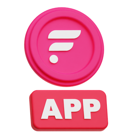 Flare App  3D Icon