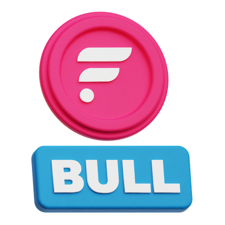 Taureau flamboyant  3D Icon