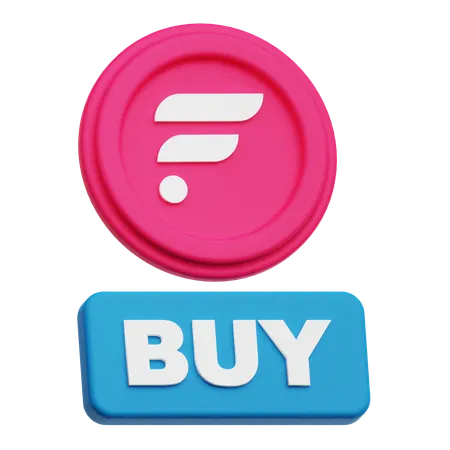 Flare Buy  3D Icon