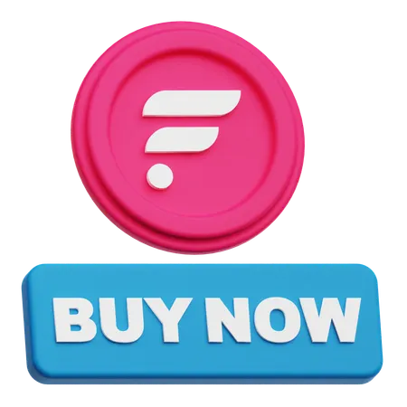 Flare Buy Now  3D Icon