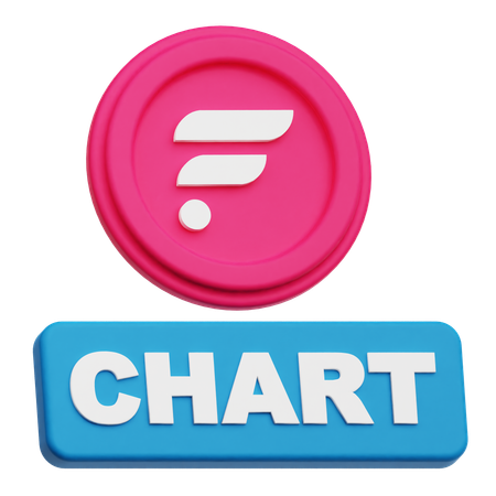 Flare Chart  3D Icon