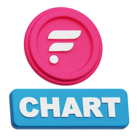 Flare Chart  3D Icon