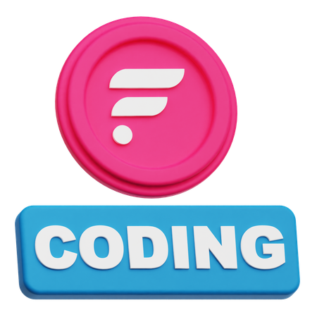 Flare Coding  3D Icon