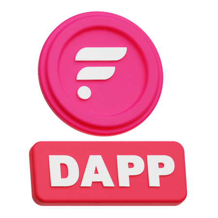 Flare Dapp  3D Icon
