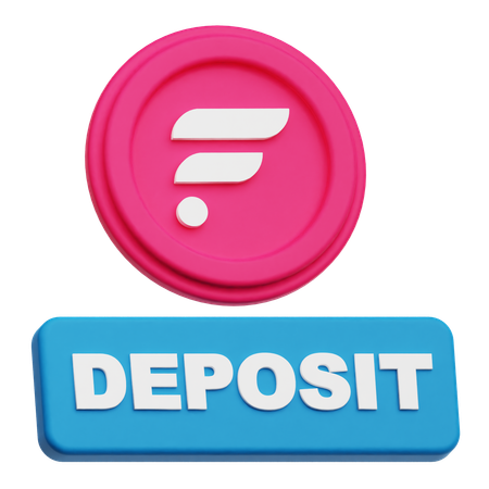 Flare Deposit  3D Icon