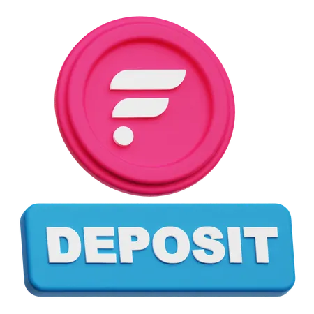 Flare Deposit  3D Icon
