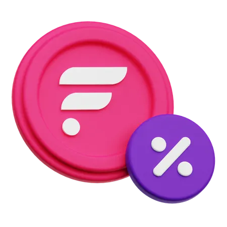 Flare Disocunt  3D Icon