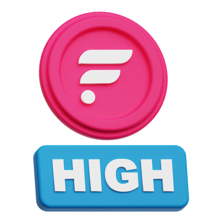 Flare High  3D Icon