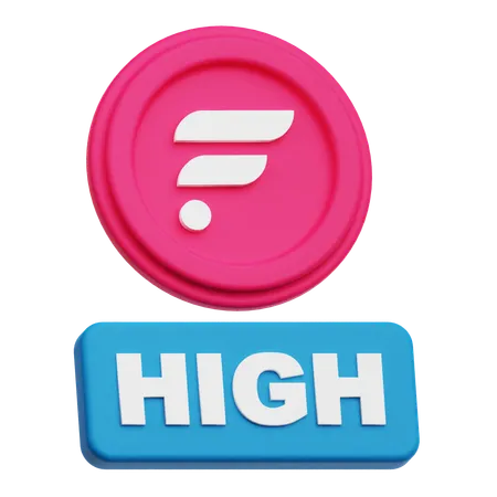 Flare High  3D Icon