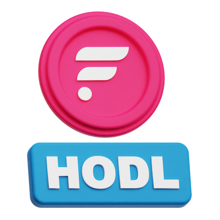 Flare Hodl  3D Icon