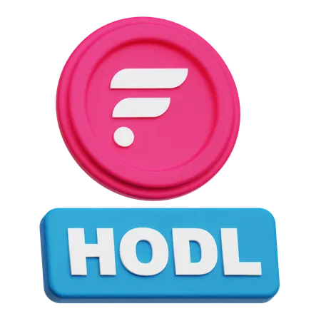 Flare Hodl  3D Icon