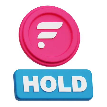 Flare Hold  3D Icon